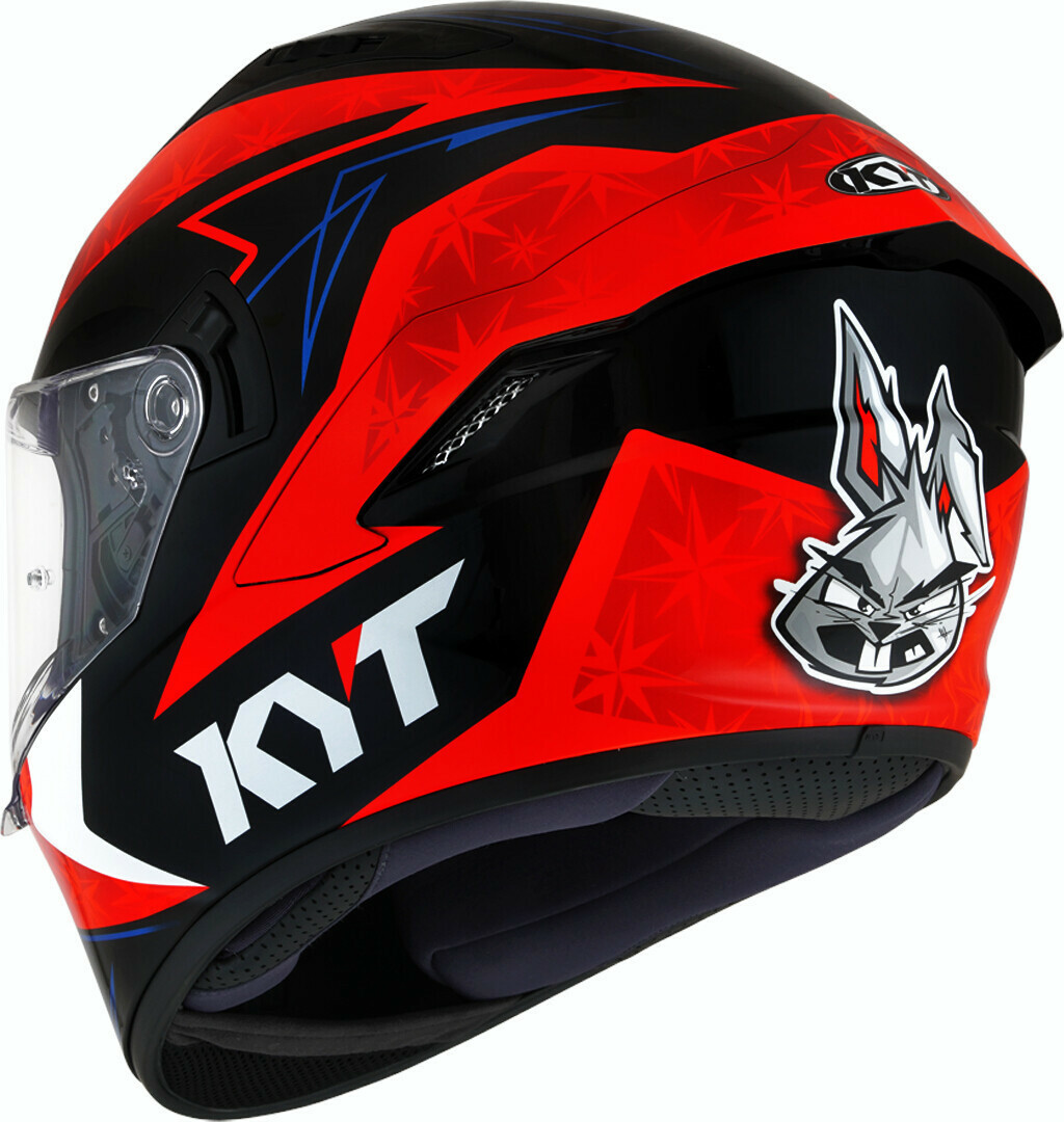 Full Face Motorcycle Helmet KYT NF-R Force Red Size S | eBay