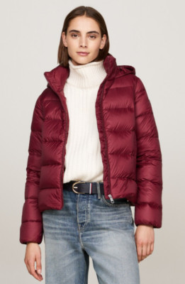 Tommy Hilfiger LW DOWN CASUAL Gr. M Damen Steppjacke UVP: 199,90  (1662)