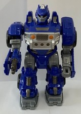 Hap P Kid Toy Robot Moving Action Figure Blue