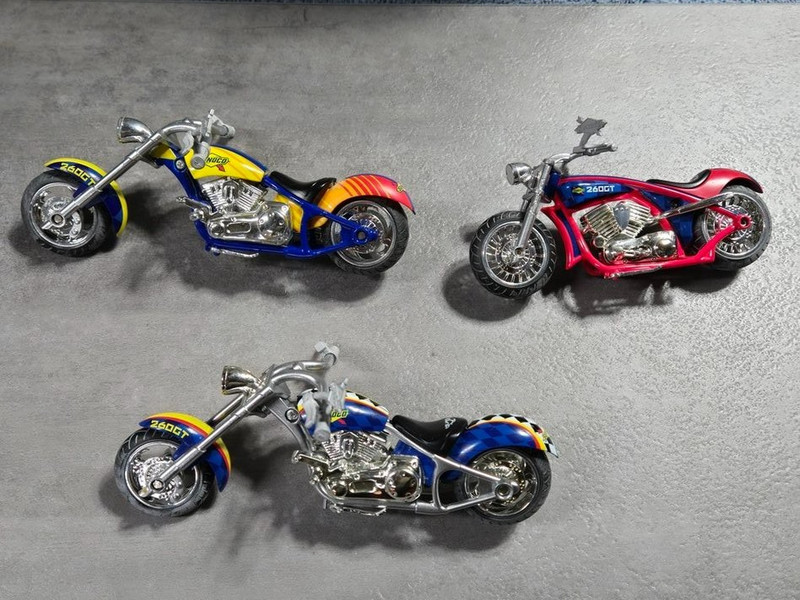 Orange County Chopper Diecast Sunoco Motorcycle Lot of 3