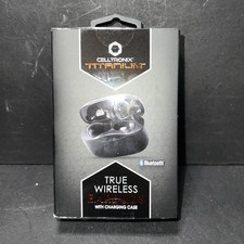 Celltronix Titanium True Wireless Earbuds with Charging Case NEW
