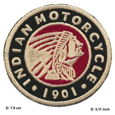 INDIAN MOTORCYCLES Aufnäher Aufbügler Patch Motorrad Chief Drifter Scout USA v6