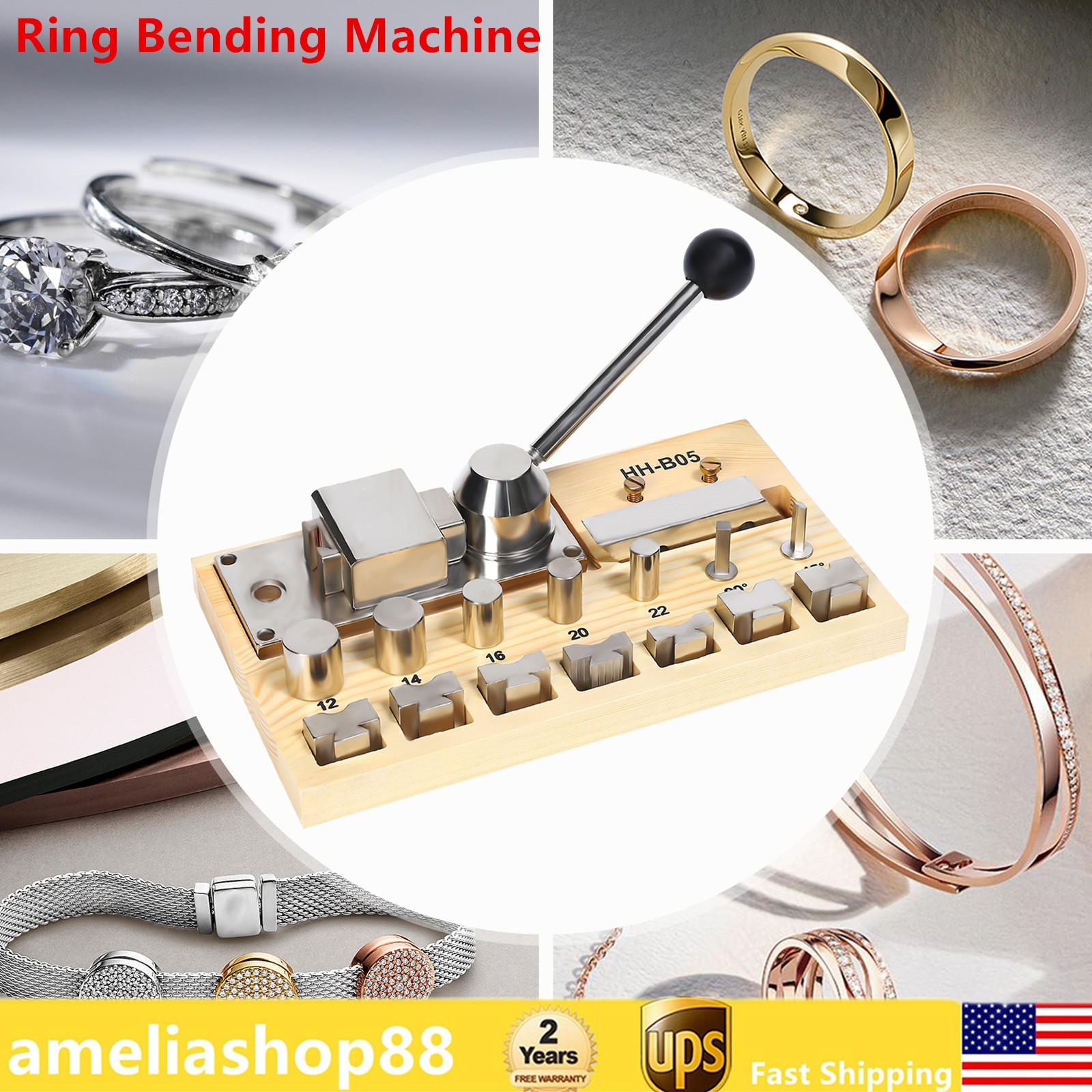 Ring Bending Tool for Jewelry Making & Repair - Ring & Earring Shaper-image