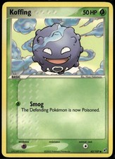 Koffing 62/107 Common Deoxys LP Pokemon Card on eBay