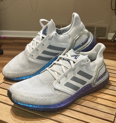 Adidas Ultraboost 20 Men Size 11.5 Dash Gray Blue ISS  display picture 2