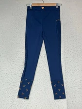 Aubrion  Breeches Equestrian Pants Blue Girls 9-10 See Stains 
