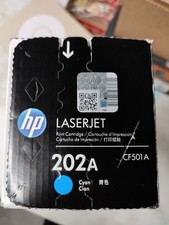 HP 202A CF501A Cyan Toner Cartridge - Exp July 2025
