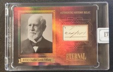 2024 Eternal Cuts Charles Lewis Tiffany 96/99 Authentic History Relic - Luxury