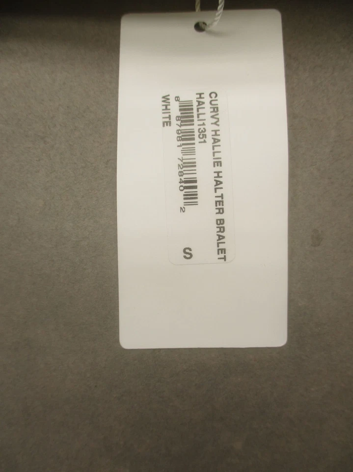 Nuevo con etiquetas Sujetador Bralette Cosabella Talla S Blanco Sin Forro Inalámbrico Cierre Trasero 10S Foto 3 de 4