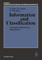 Information And Classification Otto Opitz