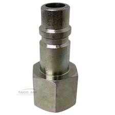 1/2" Female NPT x 1/2" Body Industrial Coupler Plug Quick Connect Milton G Style