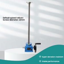 Leading Screw Lift SWL1T Hand-Cranking Lift Reducer Lifting Platform 0-200-kg