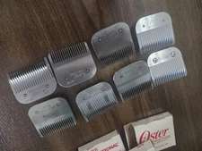 Oster CLIPPER Blades LOT Of 8