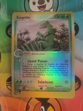 Sceptile 11/109 Reverse Holo Ruby & Sapphire Pokemon Card Some Damage