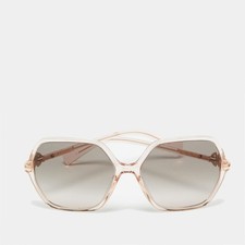 Bvlgari PeachGrey Gradient 8238 B Oversized Sunglasses