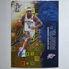 2025-26 Topps Chrome Signature Series Shai Gilgeous-Alexander Yellow Pandora #54