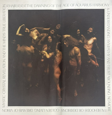 Vintage The Dawning Of The Age Of Aquarius Harmony Poster 23'' x 23''