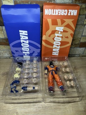 HAZ001A+B GOHAN HM Custom 1/12 shf Future Gohan Super Saiyan DBZ Actionfigur