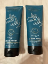 Bath  Body Works Aromatherapy EUCALYPTUS Stress Relief Body Wash 10 Fl oz