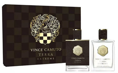 VINCE CAMUTO TERRA EXTREME for Men 2 pcs SET 3.4 oz EDP Spray 3.4 oz After Shave