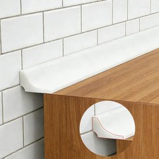 Water Barrier for Sink,Transparent Shower Threshold Dam 2 meter, Clear