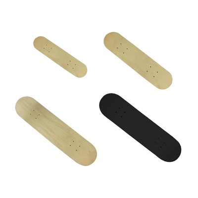 DIY leeres Skateboard -Deck für Kinder Holz Skatedeck für Ersatz Skaten