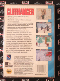 Cliffhanger (Sega CD, 1993) CIB - Tested