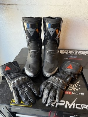 Dainese Boots And Gloves Motorcycle