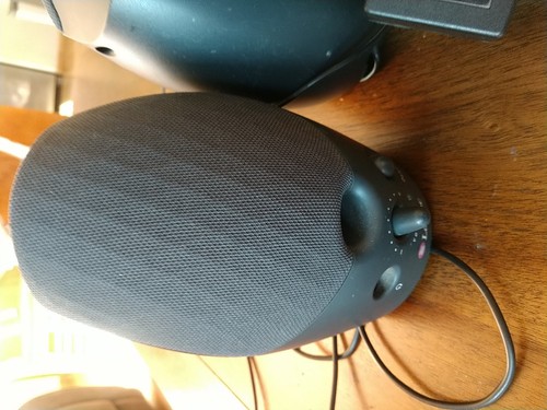 Labtec Spin 50 Multipurpose Stereo Speakers Computer MP3 PC's Gaming Laptop Deck - 第 10/11 張圖片