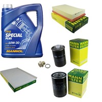 Mann Inspektionspaket 5L Mannol Special Plus 10W-30 FüR Audi A6 2.6 2.3 2.0