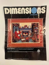 Dimensions Needlepoint Kit #2241 “Winter Warmth” - Started
