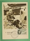 DR WHO 1957 FRANCE MAXIMUM CARD FDC OEHMICHEN AVIATION R27077