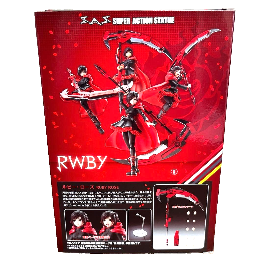 Medicos Super Action Statue Ruby Rose Figure RWBY Ice Queendom