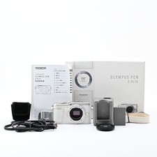 Good Condition OLYMPUS PEN E PL10 Body White Mirrorless Shutter Count 4 472 Appe