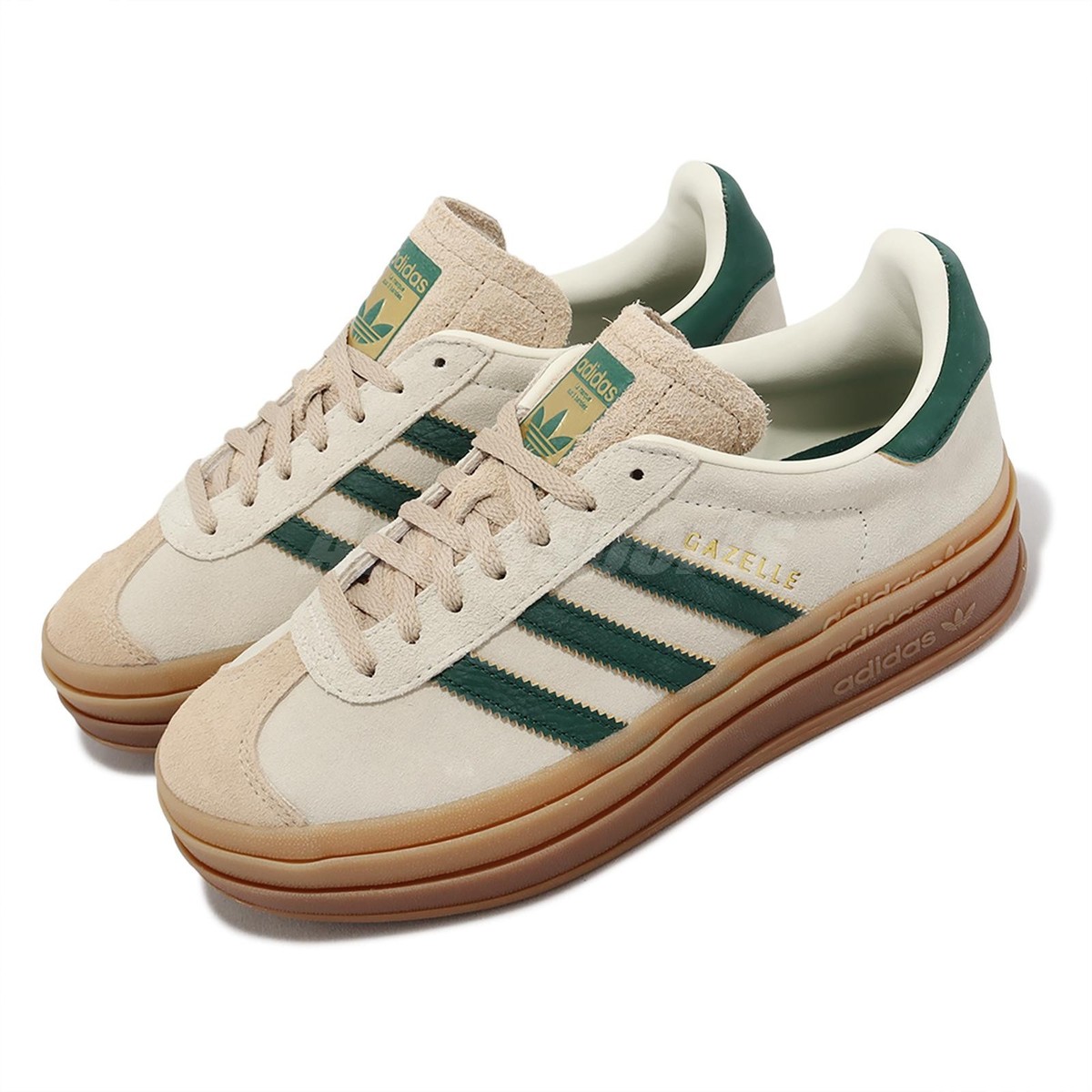 adidas gazelle silver green womens adidas Womens Gazelle Bold (Mint Rush/Impact Orange ) 7.5 main image 1
