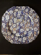 Lord Nelson Royal Winton 8 1/2 Inch Blue Plate ￼