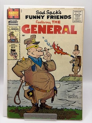 Sad Sack's Funny Friends No. 19 Harvey Comics George Baker Silver Age Humor