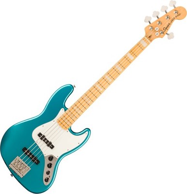 Squier Classic Vibe Active 70s Jazz Bass V Ocean Turquoise E-Bass 5-String Aktiv