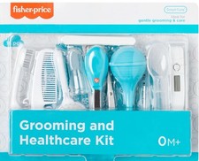 Fisher-Price Baby Grooming and Medical Kit for Newborns, 16 Pieces, 0 Months
