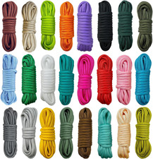 24 Colors Paracord 10 Feet Survival Cord for Crafting, Random Combo Kit