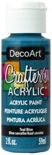 Decoart Crafters Acrylic Matte Paint Water Based Craft Paint  2oz 59ml non toxic
