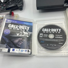 Sony PlayStation 3 PS3 Slim 320GB Console Bundle 2 Controller Call of Duty