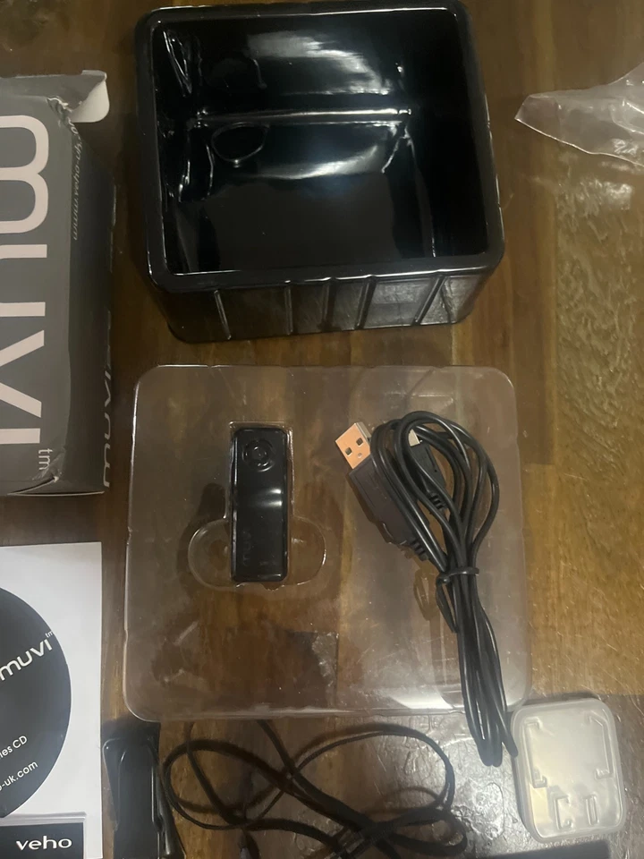 Veho Muvi Pro The Worlds Smallest Micro DV Camcorder Mini Video Camera OR.BOX - Image 4 of 4