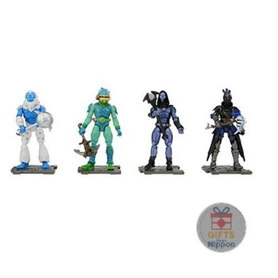 Takara Tomy Fortnite Action Figure 4-Pack Ravage Omen Moisty Merman Trog New
