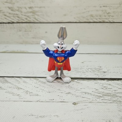 McDonalds Happy Meal Looney Tunes Bugs Bunny Super Bugs 1991 3.5'' Figure Vintage