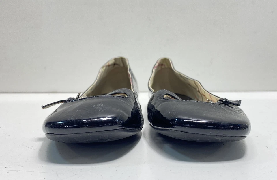 Zapatos planos para mujer Coach Ellyce F2080 charol negro Mary Jane talla 10B Foto 2 de 4