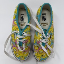 Vans x The Simpsons Lisa Authentic Shoes Size Kids 13.5