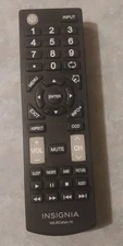 Insignia TV Remote Control NS-RC4NA-16 Not Tested