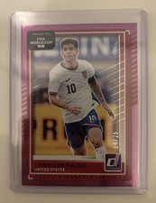 Panini Donruss 2025-26 Road to FIFA World Cup Christian Pulisic Pink /25 #25