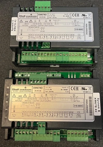 Emerson Dixell XM678D-2C1F2B Stepper Motor Climate Temperature Controllers Lot 2